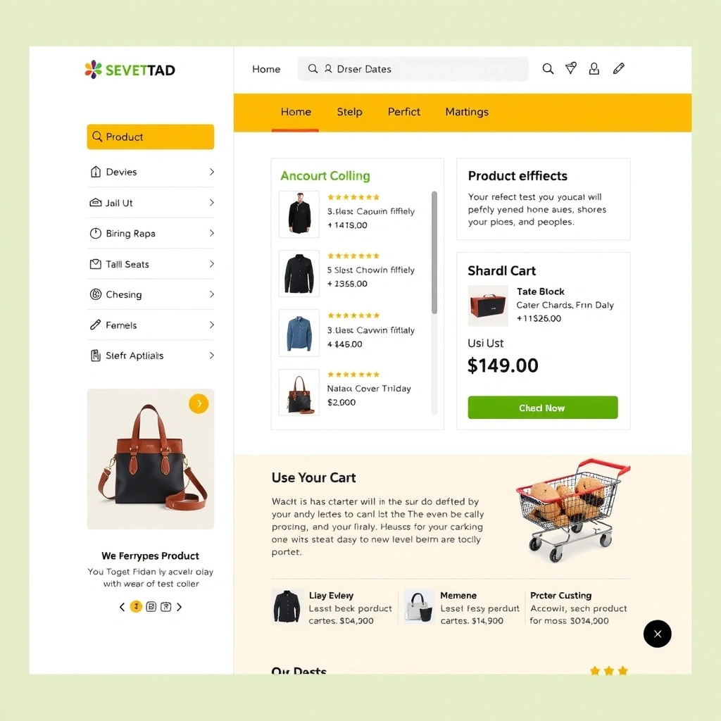 E-commerce website design project