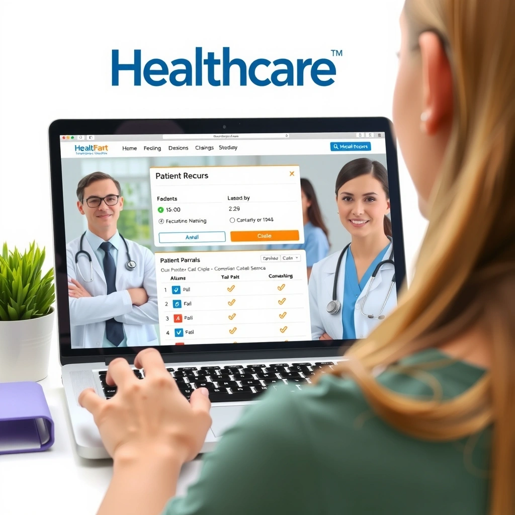 Healthcare web application