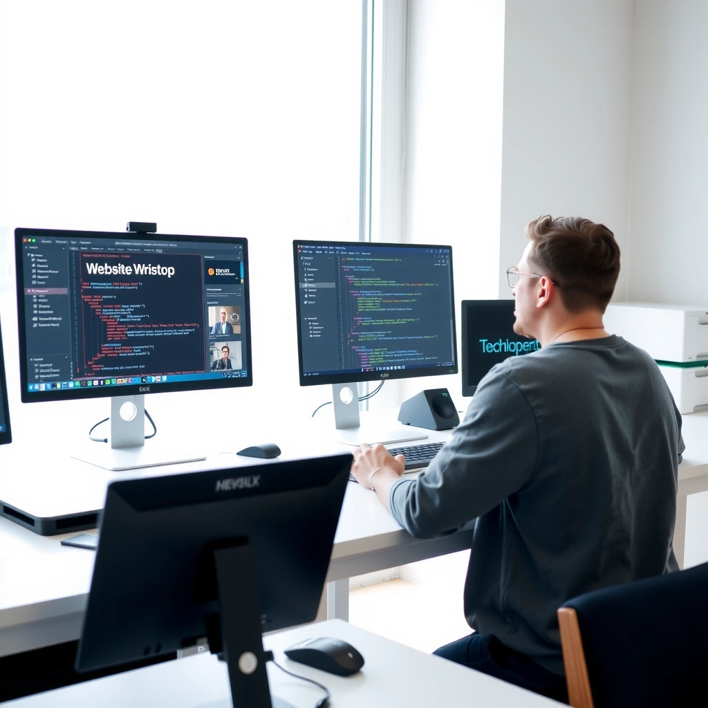 Modern web development process